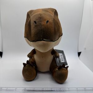 Jurassic World T-Rex Plush Dinosaur Stuffed Animal Brown‎ Soft Toy 7 inch